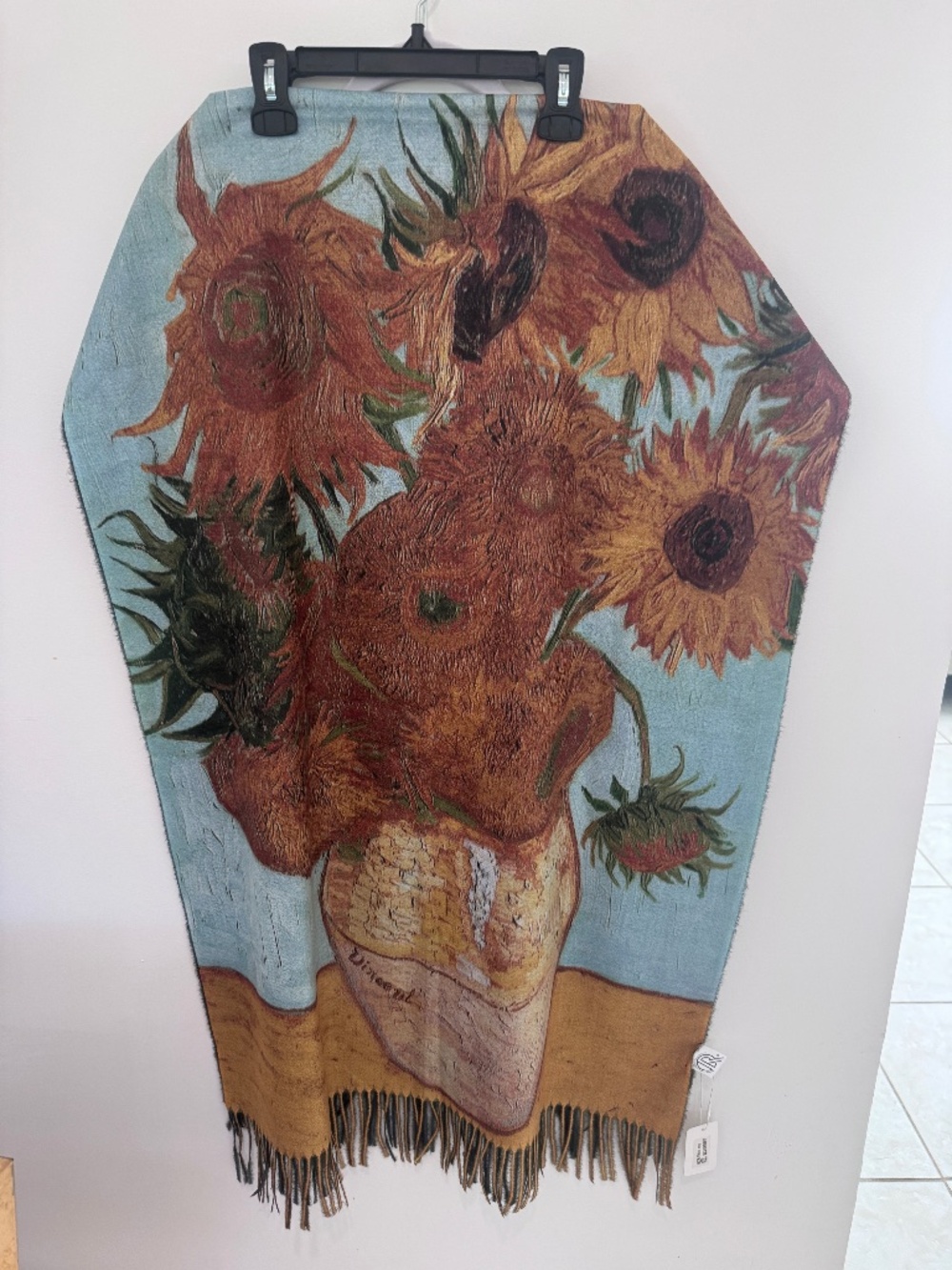 Vincent Van Gogh ‘Sunflowers” Scarf Wrap